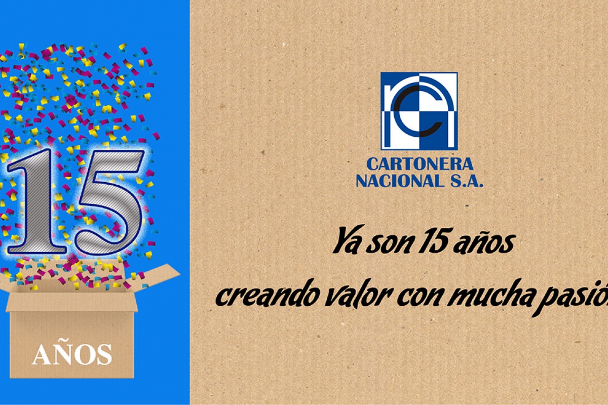 Ya son 15 años creando valor con mucha pasión